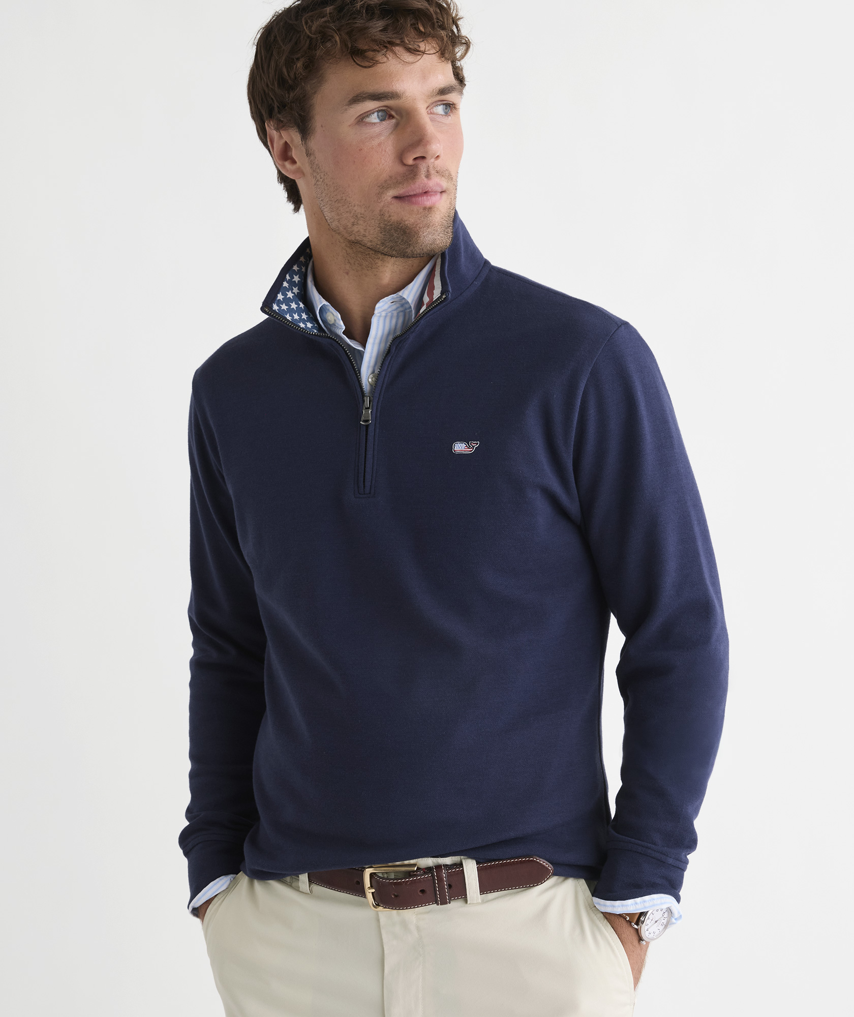Mens saltwater Quarter-Zips